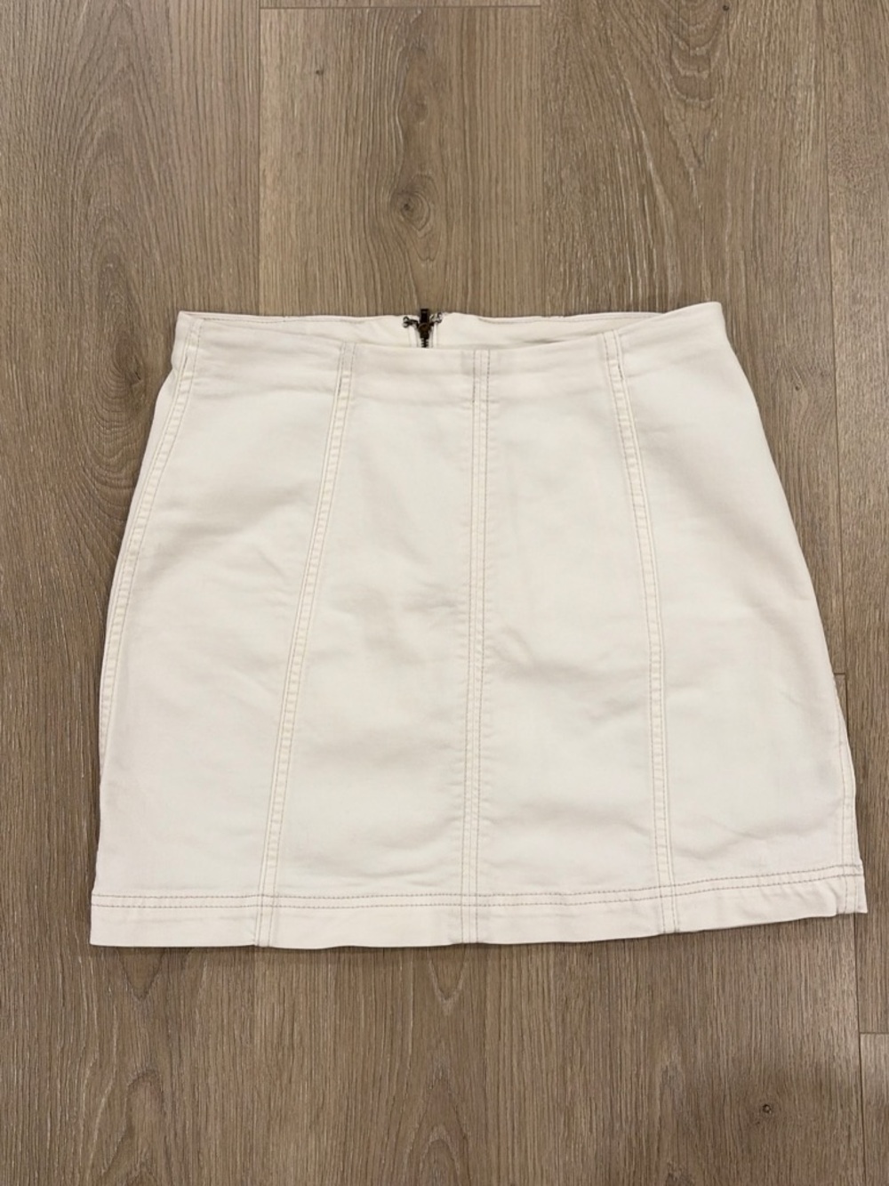 FP Classic White Mini Skirt